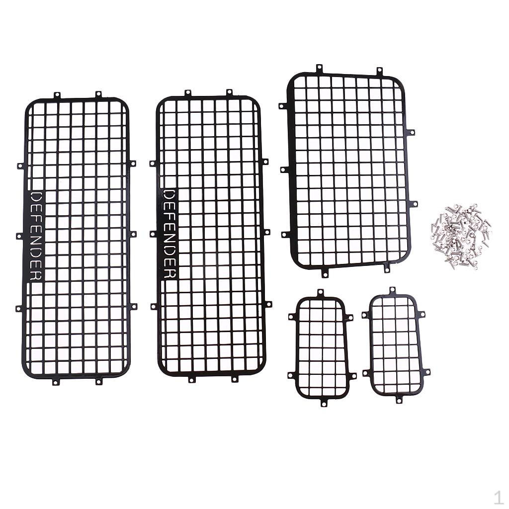 5 Window Mesh :10 D110 RC Car Crawler