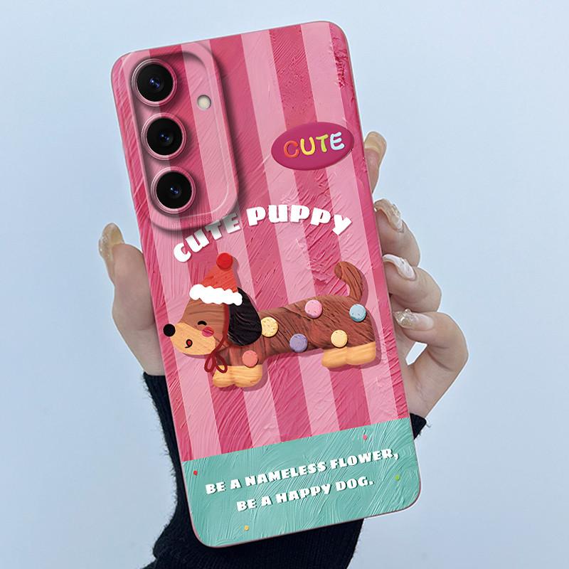 Case For Galaxy S25FE Cute Panda Sweet Girls Cats Silicone Soft Back Cover For Samsung Galaxy S25 FE 5G Bumper Protective Casing