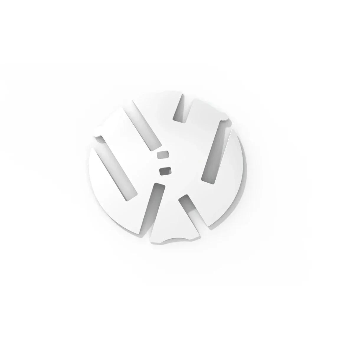 

2025 Hot Volkswagen 110mm Car Rear Trunk lid emblem background For Golf 6/7/7.5/Polo/Passat/ T-Roc/Arteon/Tiguan/CC Automotive s белый