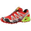 SALOMON Speedcross 3 Comfortable Soft Durable Low-Top Running Shoes Men Sneaker Red 381532