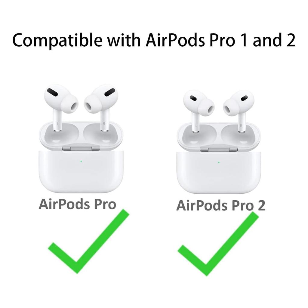 Memory Foam Ear Pads For Airpods Pro Wireless Bluetooth Earphones Silicone Ear Covers Caps Earphone Earpads Eartips 2pcs/Pair