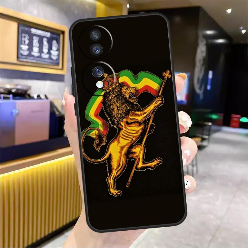 Rastafarian Lion For Honor Magic 7 Lite 5 6 8 Pro Case For Honor Win RT X9c X9a X9b X8b X8c 200 400 50 70 90
