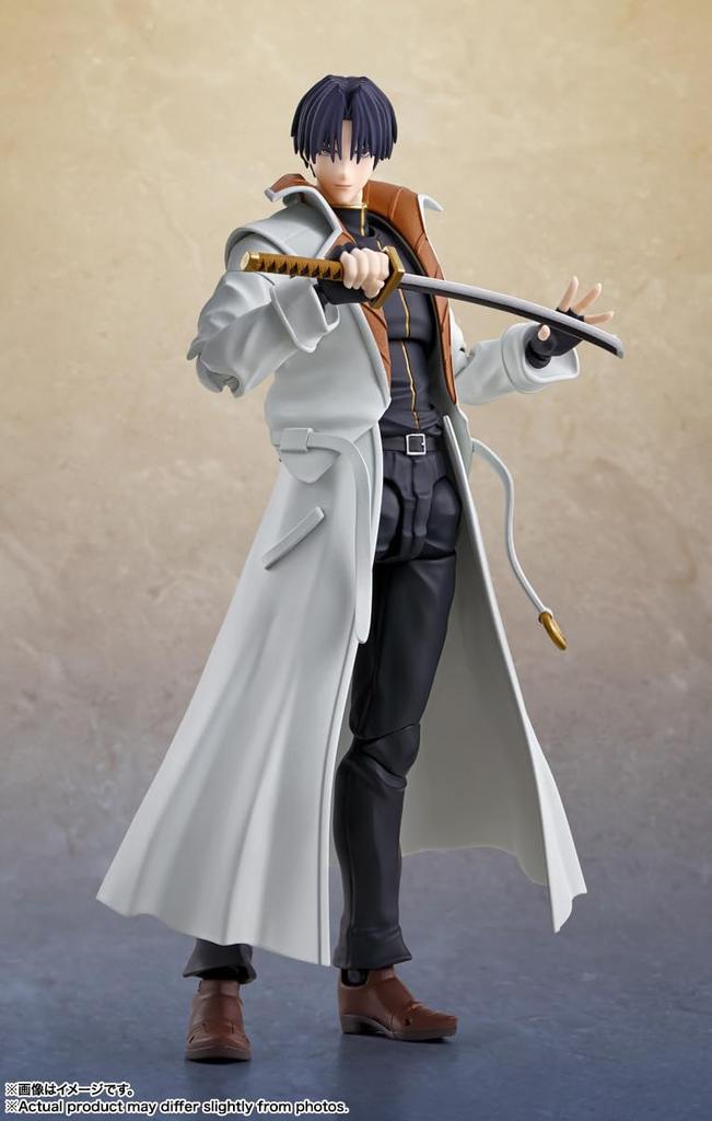 TAMASHII NATIONS S.H.Figuarts Rurouni Kenshin: Meiji Swordsman Romantic Story - Shinomori Soji, approximately 165mm, PVC & ABS painted action figure