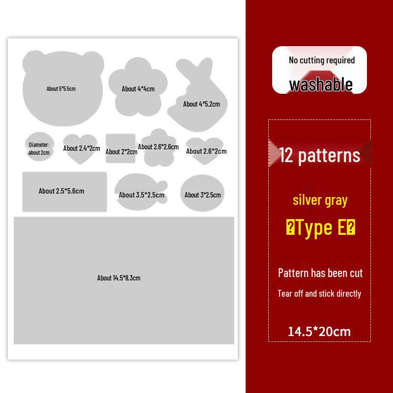 16-Color Self-Adhesive Seamless Repair Patch for Clothes and Jackets