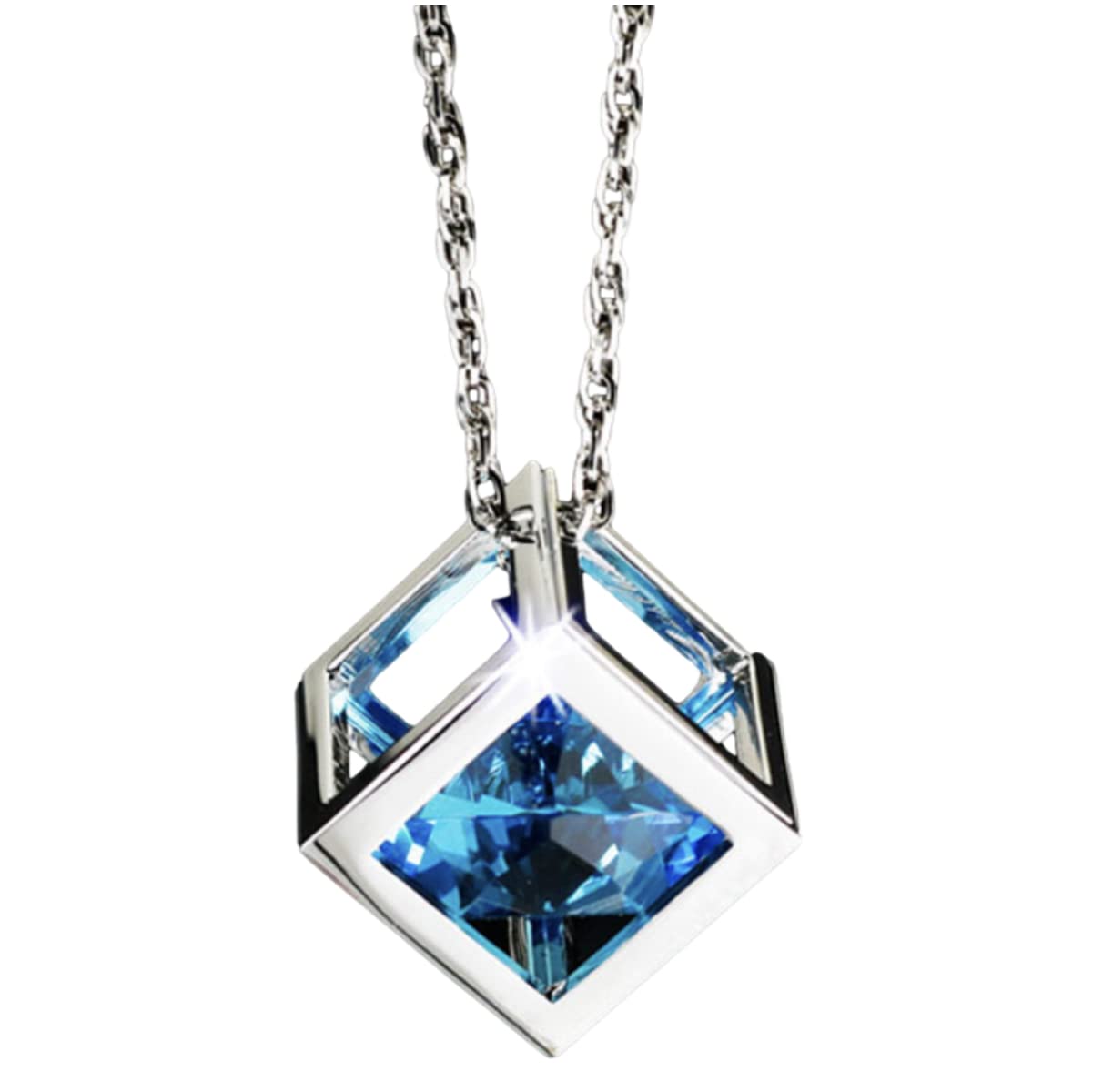 

ENN LLC Car Crystal Interior Hanging Mirror Decoration (Blue) синий