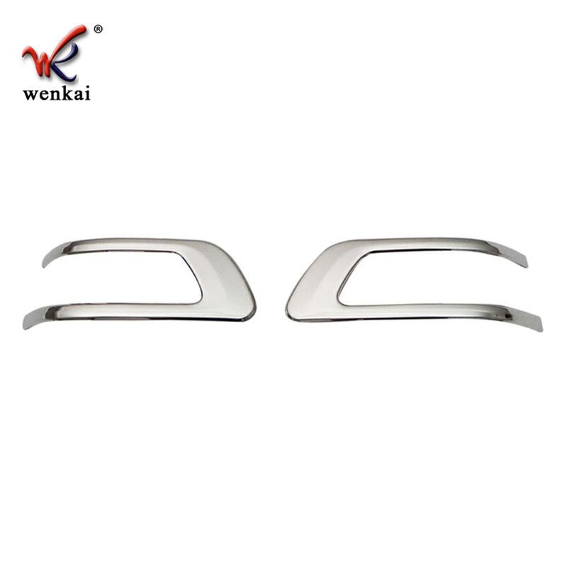 1Pair ABS Chrome Side Rearview Mirror Strip Cover Trims Sticker For Honda Stepwgn Spada