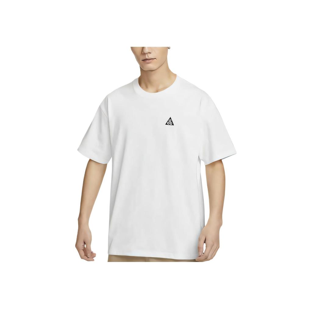 Nike Comfortable Quick-Dry Loose Soft Short Sleeve T-Shirt Men Tops Mountain-White HJ0799121