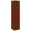 Solar LED Path Light 2 Pcs Bronze Weatherproof Steel