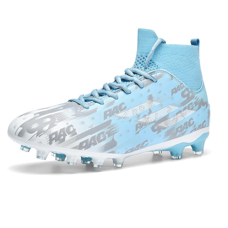 

New Yuanyang football shoes AG long nails TF broken nails men s and women s high-top students competition sports training shoes 32