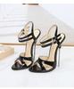 Dual Ankle Buckles Summer Women Sexy 16cm Extremely High Heel Sandals Ladies Chic Stiletto Pumps Club Party Shoes 35-46