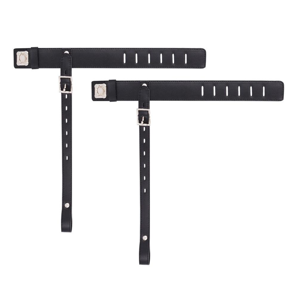 Leather Sexy High Heels SM Training Female Slave Binding Footcuff Sex Toy Adult Sex Product One Piece