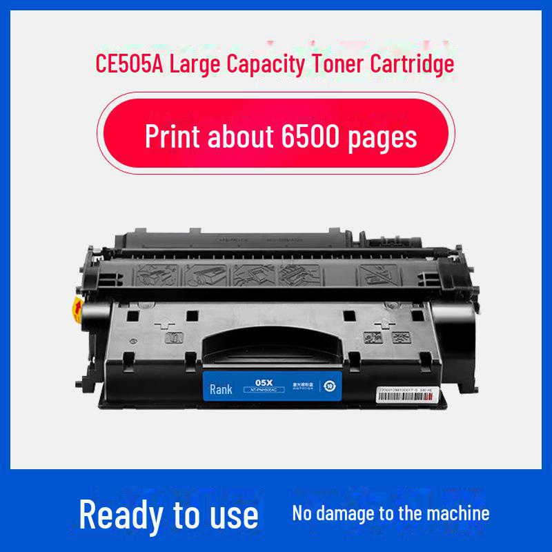 Gezhige Compatible Toner for HP P2055D, P2055DN, P2035, CE505A, Canon 6670, CRG319