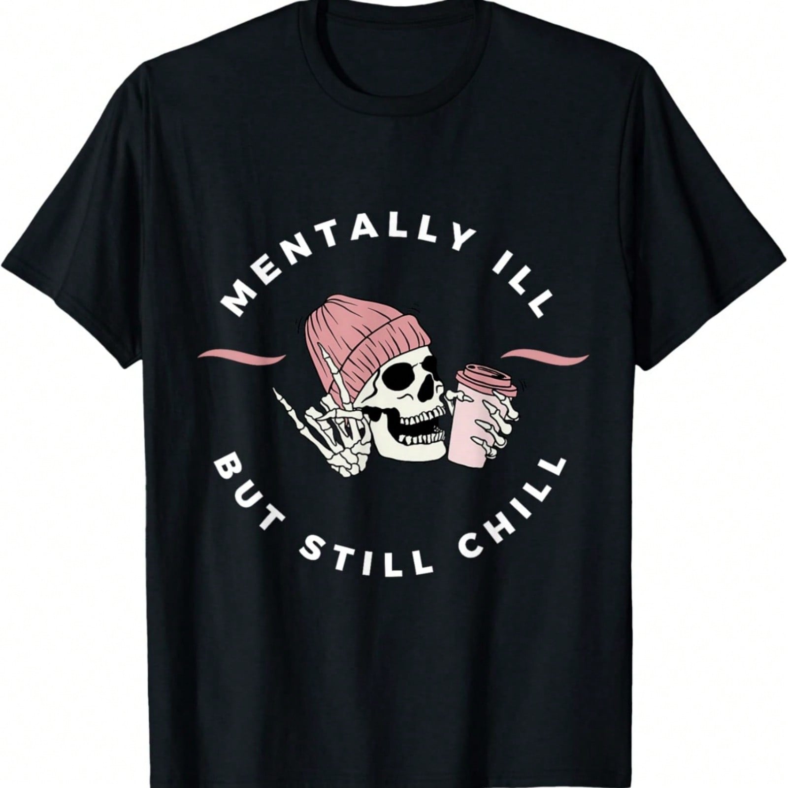 tally Ill But Still Chill T-Shirt S разноцветный
