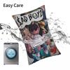 Junior H Merch Sad Boyz Rectangle Pillowcase Cushion Cover Decor Bedroom Bed Home Comfort Throw Pillow