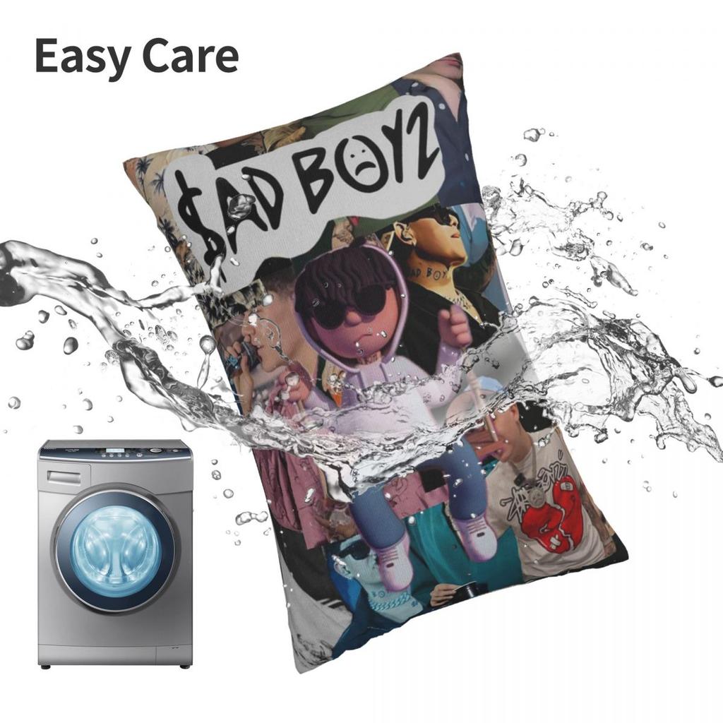 Junior H Merch Sad Boyz Rectangle Pillowcase Cushion Cover Decor Bedroom Bed Home Comfort Throw Pillow