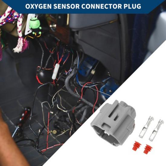 2 Pin Oxygen Sensor Connector Plug Female Terminal Set  for Honda Accord