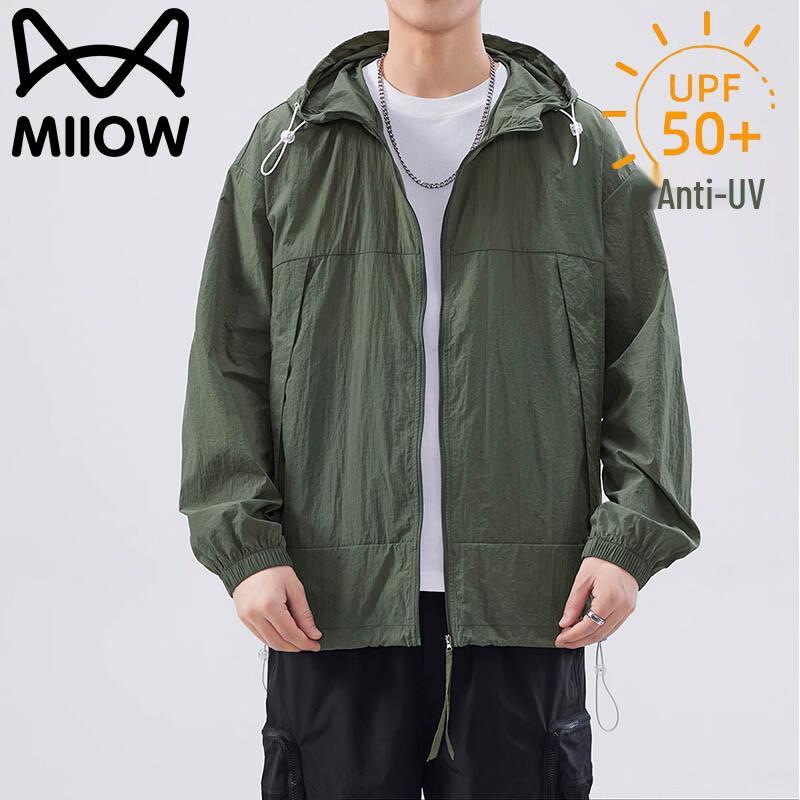 Maoren Men s Summer Sun Protection Hoodie 3XL