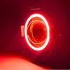 Additional LED Spotlights with Fog Light Capabilities for Clear Night Motorcycle Riding