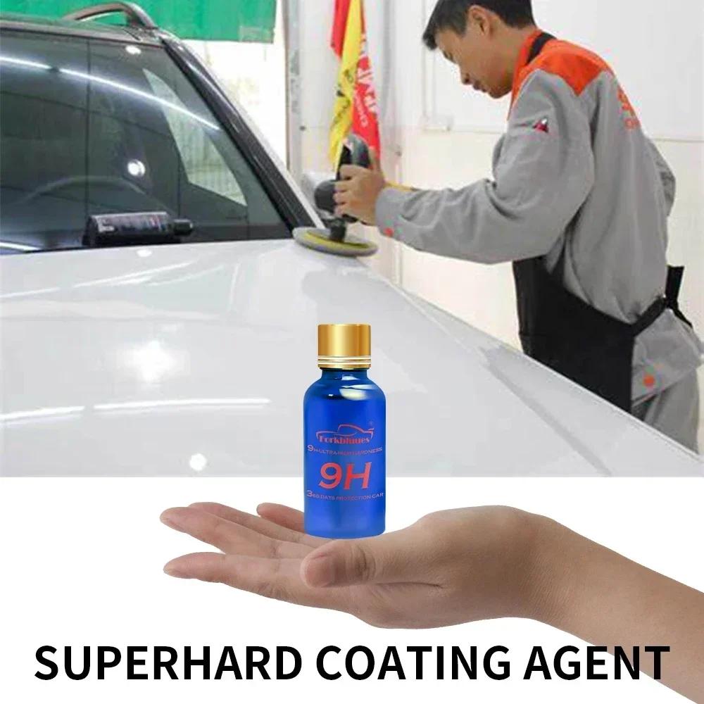 3SZT 9H Samochodowa Powłoka Ceramiczna w Płynie Super Hydrofobowy Zestaw Powłok Szklanych Polisiloksan i Nanomateriały Ceramika do Samochodów
