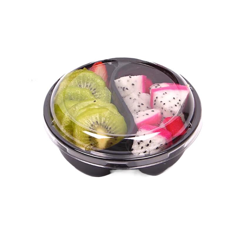 Homeglen Disposable Compartmental Fruit & Salad Containers