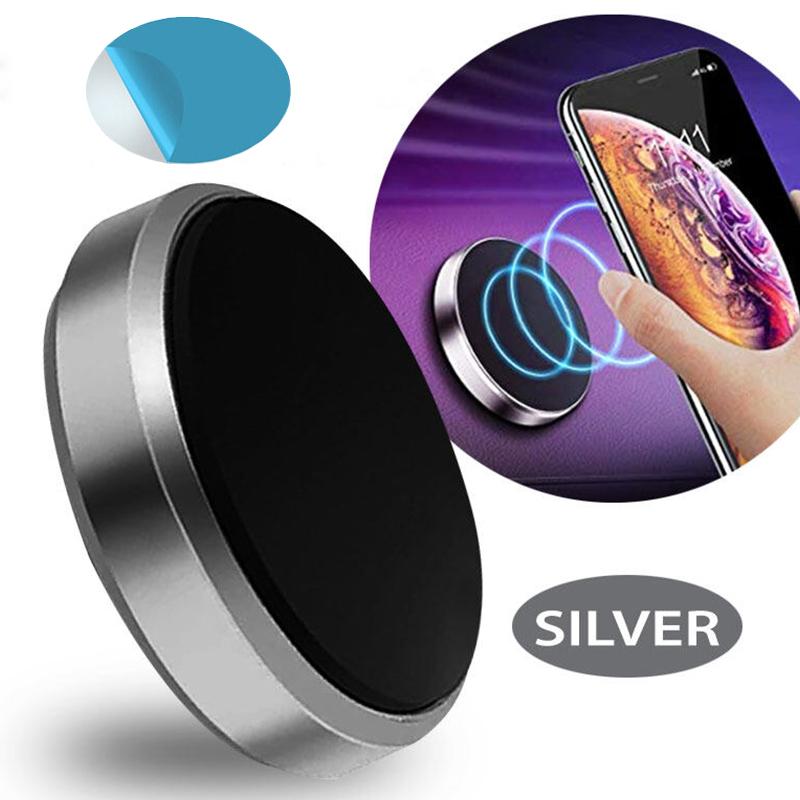 Universal Magnetic Car Phone Holder Round Colorful Strong Magnet Cellphone Stand Car Magnet Sticker for IPhone Auto Accessories