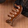 Multi Functional Four in One Massage Comb Head Scraping Meridian Dredging Sandalwood Comb