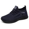 Shoes Men's Shoes Breathable Casual Sports Shoes 2025 Direct Sales New Flying-woven Soft-soled Shoes Comfortable Dad Shoes