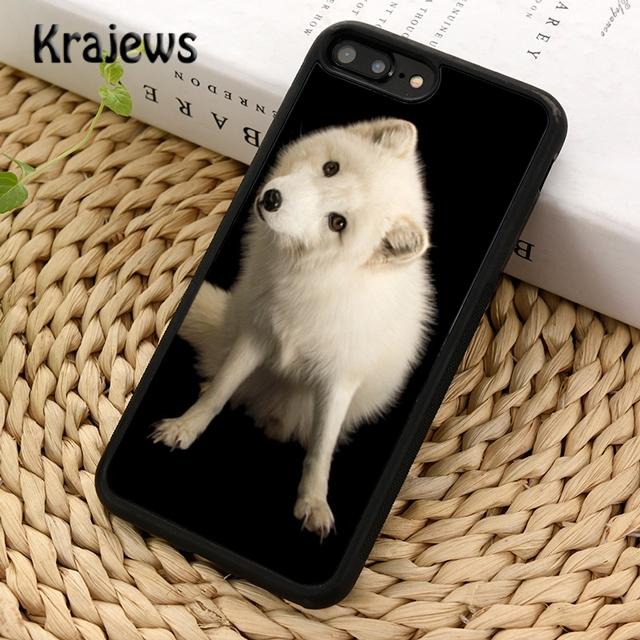 Krajews Snow Fox Animal Soft Phone Case Cover For iPhone 17 Air 16 15 14 Plus 11 12 13 Pro Max Coque Fundas