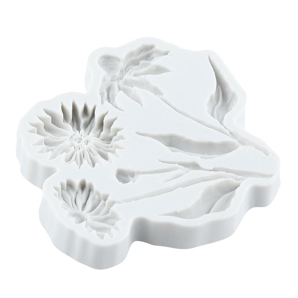 Formă de silicon Crizantemă Floare Margaretă Forme Fondant Instrumente de decorare tort Temă Tort Desert Ciocolată decorată Formă pentru bomboane de ciocolată