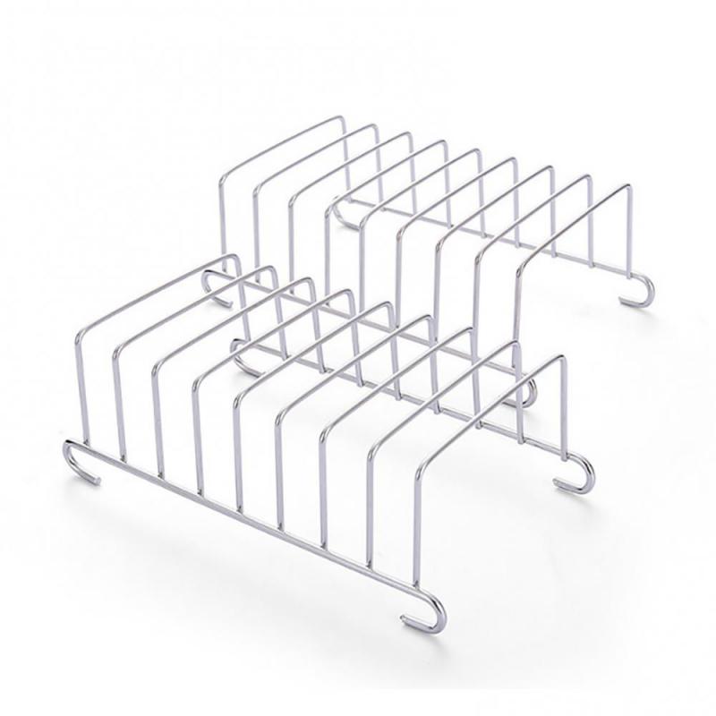 Toastständer, Gitter, rechteckig, Brotregal, Edelstahl, Werkzeug, Brotregal, tragbares Backregal, Zubehör für die Luftfritteuse