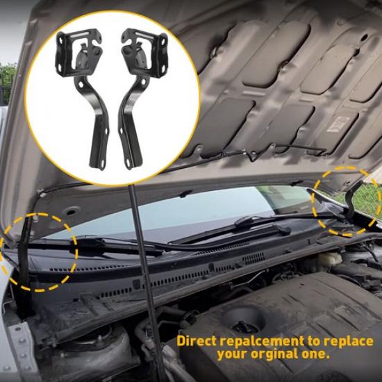 Par motorhuvsgångjärn vänster och höger för Toyota Prius 2010 2011 2012 2013 2014 2015