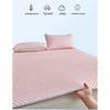 Ice Silk Cooling Mat, Bean Dot Breathable Summer Bed Sheet Style Cooling Mattress for Dorm Home