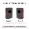 3 Button Leather Car Key Case Cover for Volvo S60 S90 XC40 XC60 XC90 V60 V90 T6 T8 Auto Key Shell Protection Accessaries