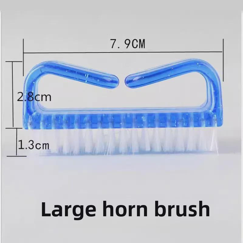 Stor Plast Horn Neglestøvbørste