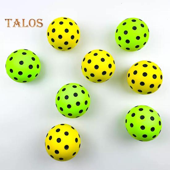 Pickleball-Übungsbälle aus Schaumstoff, leiser Sprungball für Trainingswettkämpfe, Picklebälle aus hochdichtem Schaumstoff für sicheres Spielen