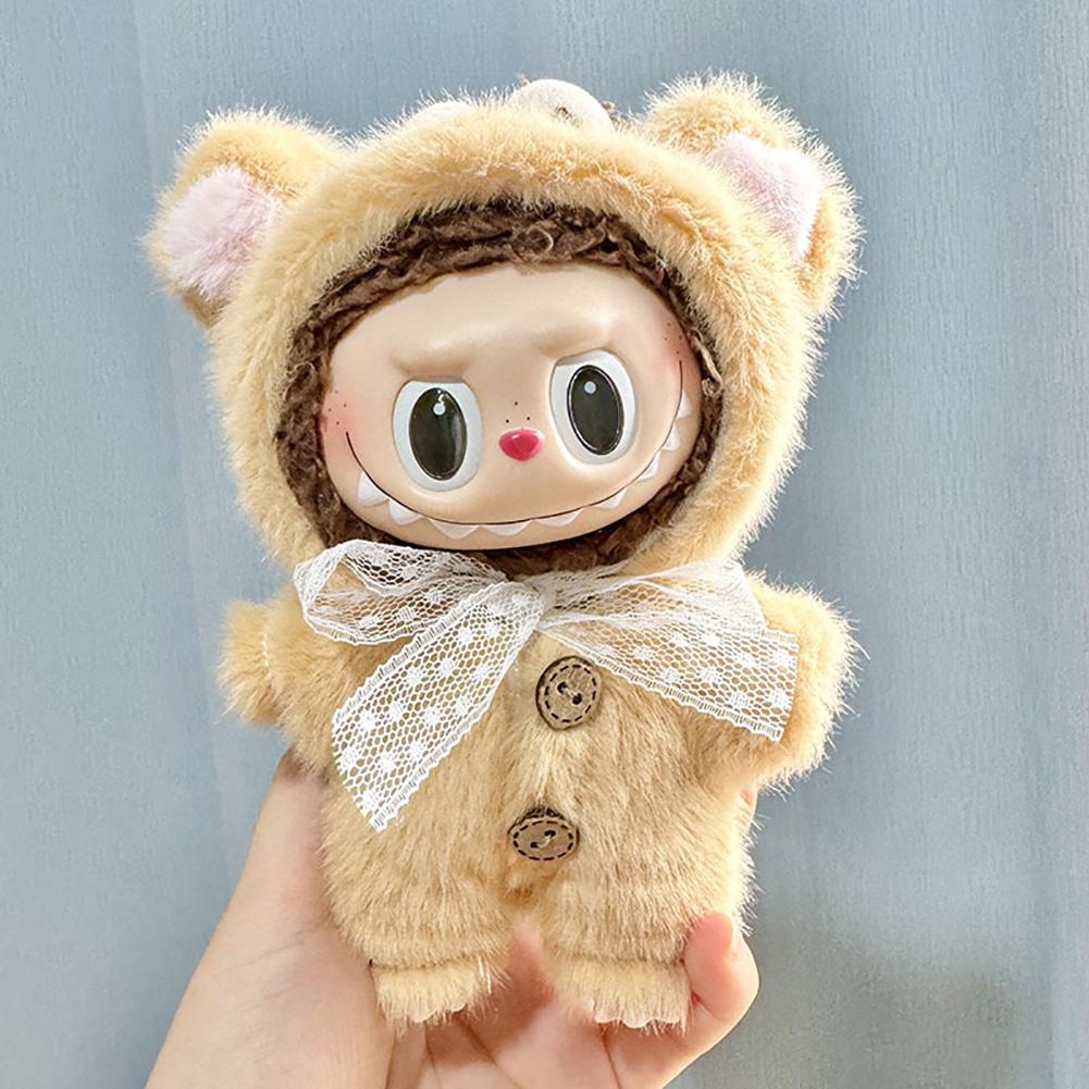 For Labubu Doll Clothes Fashion Clothes Doll Clothes Hoodies Dolls Accessories Cute Decoration Little Cloths