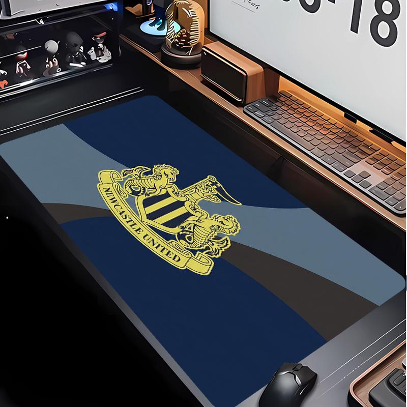 Newcastle United Football Print Mouse Pad Non?Slip Rubber Desk Mat Waterproof Gaming Mousepad For Laptop Office Desktop