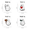 Halloween Cartoon Geist Brosche: Niedliche Legierung Emaille Rucksack Schnalle & Kleider Dekorationszubehör