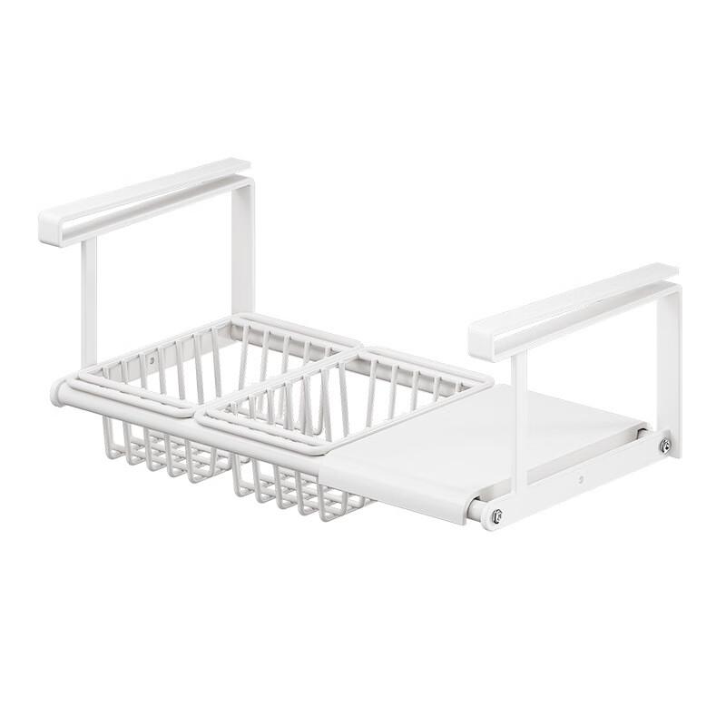 Fanshun Выдвижной подвесной органайзер с 1 полкой и 2 корзинами