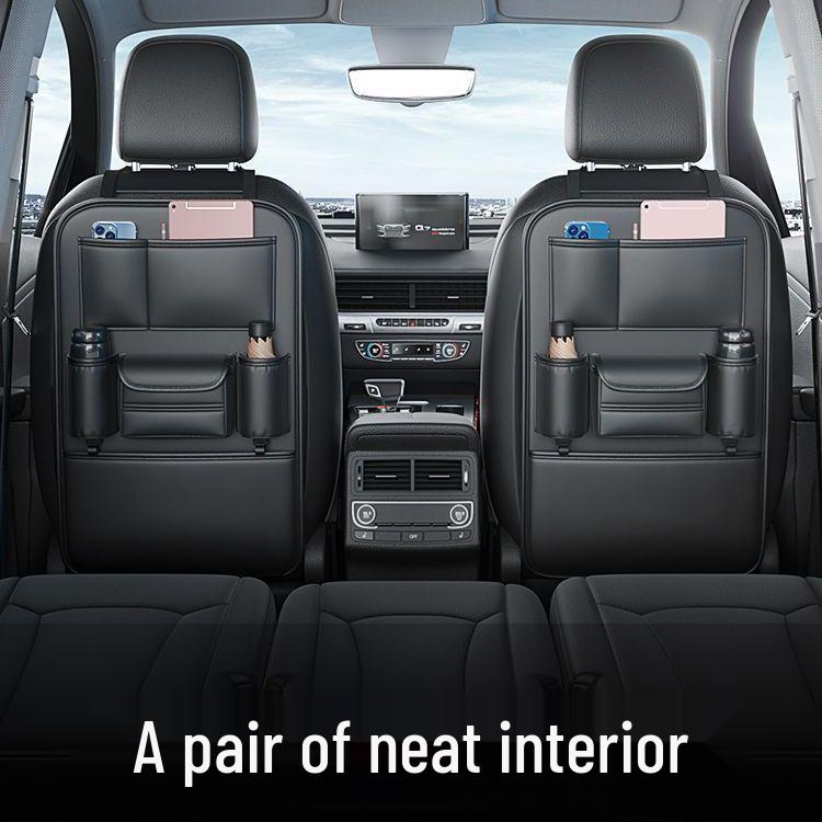 Car Seat Back Multi-Function Storage Organizer - Interior Decor Accessory