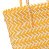 Woven Shopping Basket Container Fashion Handheld Grocery Bag for Women Kitchen