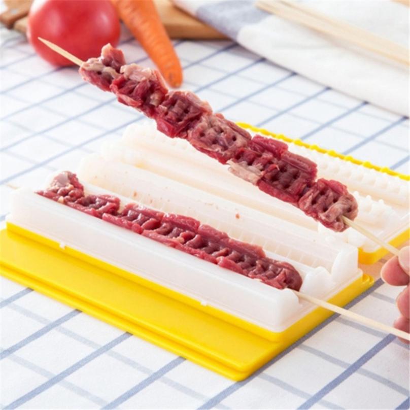 Professionelle Barbecue-Spießmaschine Kebab-Maker Fleischspieße Zubehör