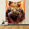 VIKAMA AnimeStyle Room Wall Hanging Tapestry Charming Girl Tapestry Mural Living Room Playroom Wall Decoration