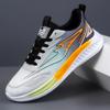 Unisex Casual Ice Silk Mesh Sneakers - Youth Shock Absorption Racing Trendy Shoes