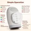 5 Level Hand Massager with Airbag Compression Finger Wrist Palm Massage Machine Vibration Glove for Hand Muscle Relax