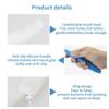 Fette Menschen Geeignet für Ältere Tolle Ergonomie Badebürste Lang Anti-Rutsch Silikon Rückenwäscher Für Dusche Gekrümmter Griff