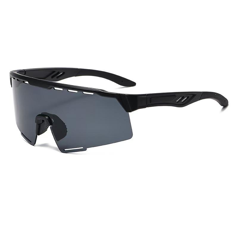 European American High-end Integrated Cross-border Windproof Sports Sunglasses Women Colorful Cycling Outdoor Hiking Eye Protection Glasses Men