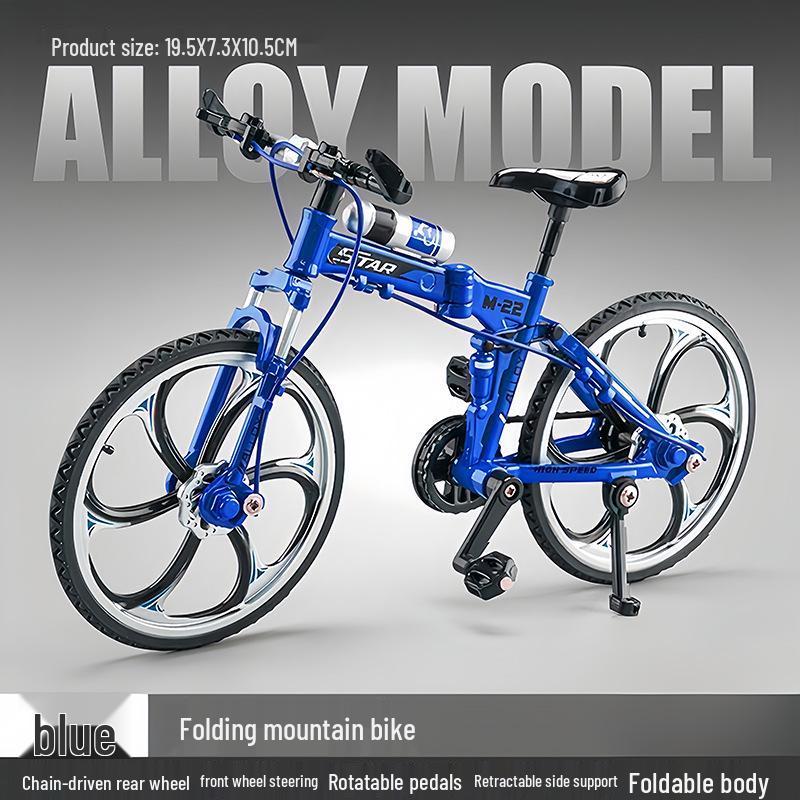 Alloy Off-Road Downhill Bicycle Toy Model – Mountain Bike Ornament & Creative Gift.