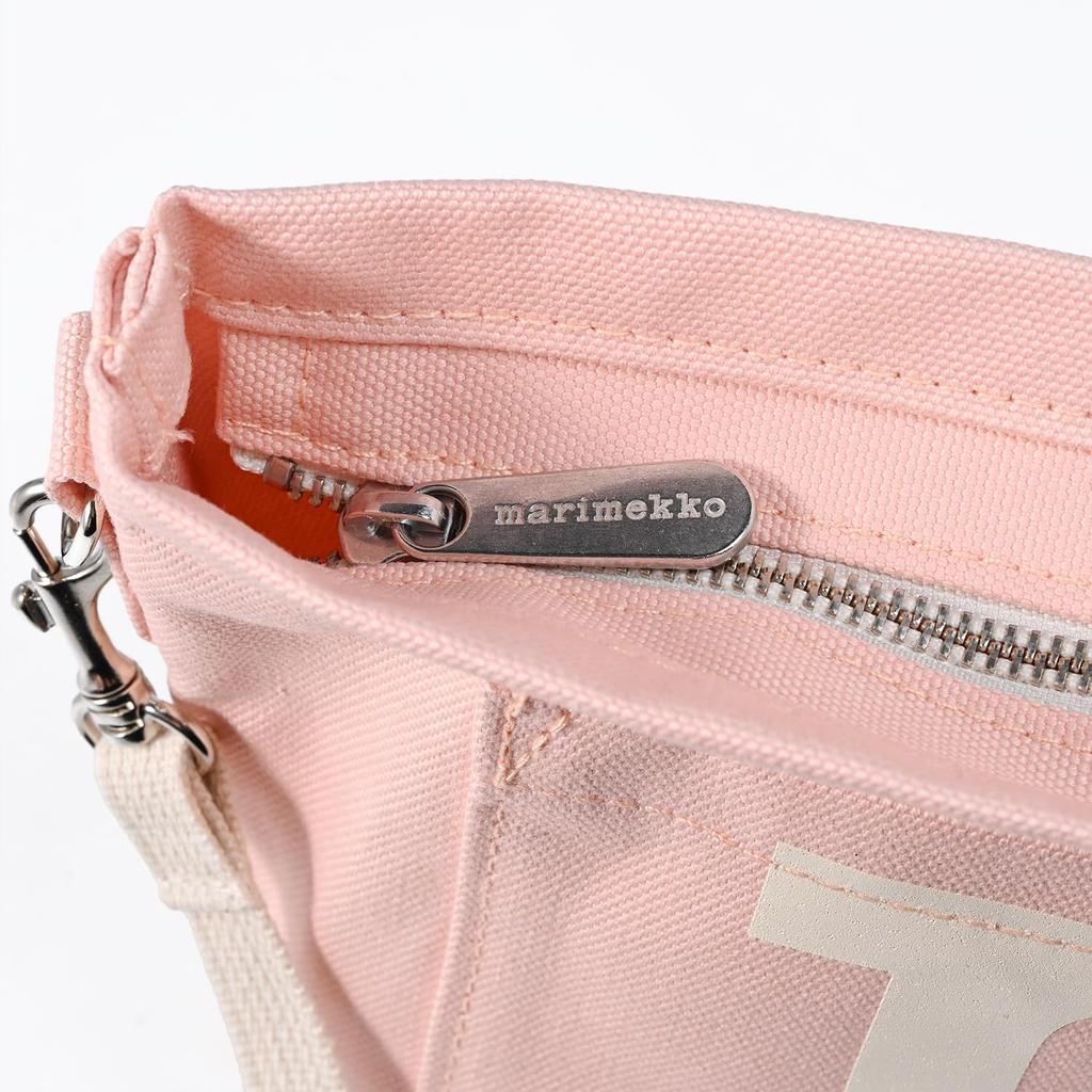Marimekko MONO MINI Solid Shoulder BagCrossbody Bag, Women's, Pink, 94155 094155 418, Scandinavian Design [Product Code]