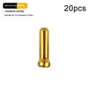 20Pcs Multiple Colors Aluminum Alloy Bicycle Brake Shifter Inner Cable Tips Crimps Wire End Cap Cable Line Core Cap Cover Gear